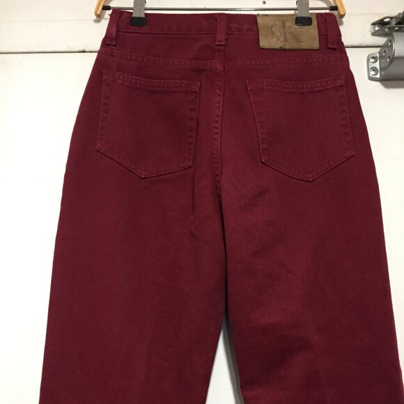 VINTAGE CALVIN KLEIN JEANS HIGH RISE JEANS SIZE 6 - Picture 6 of 12